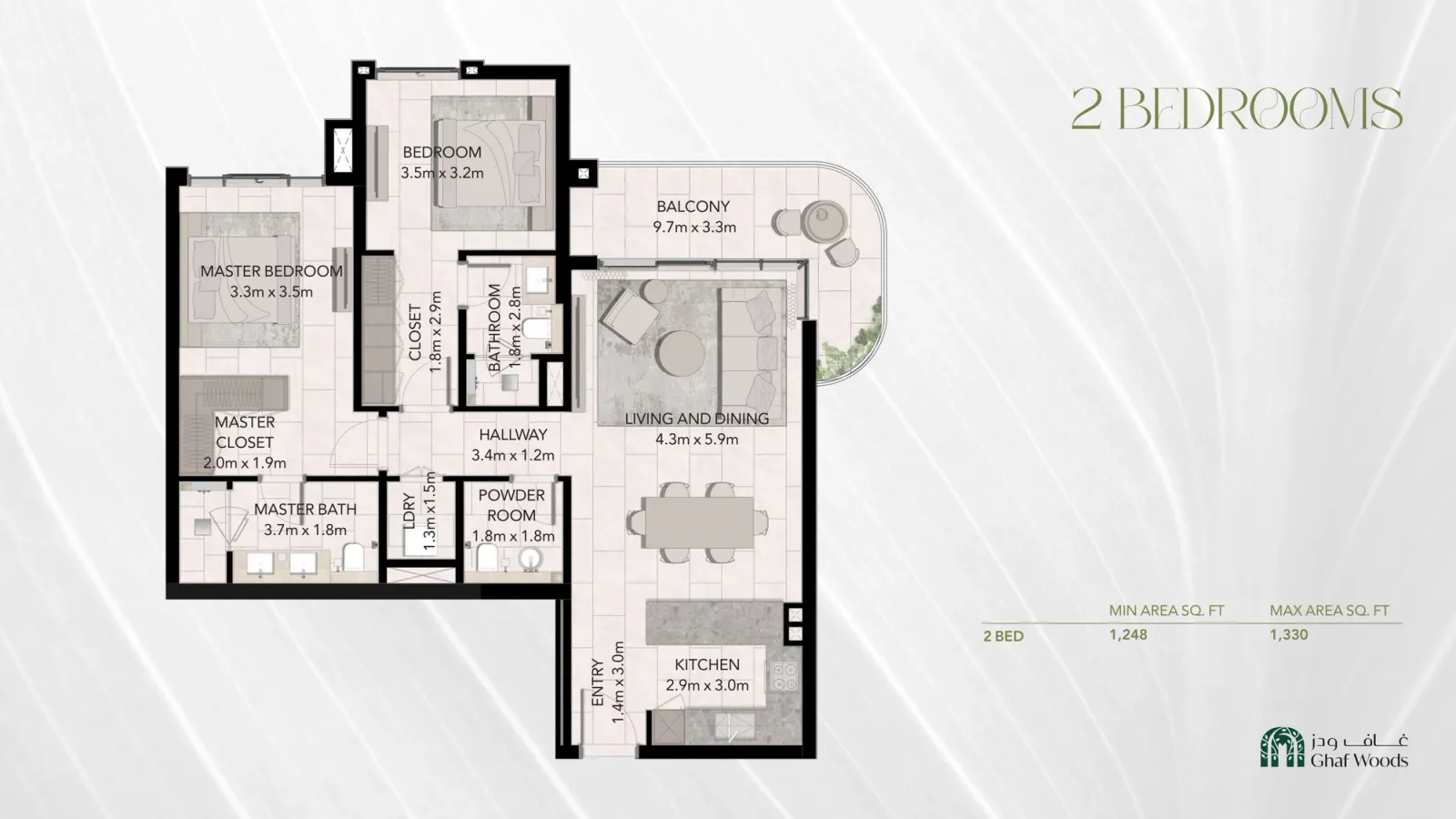 Floor plan for Type 2
