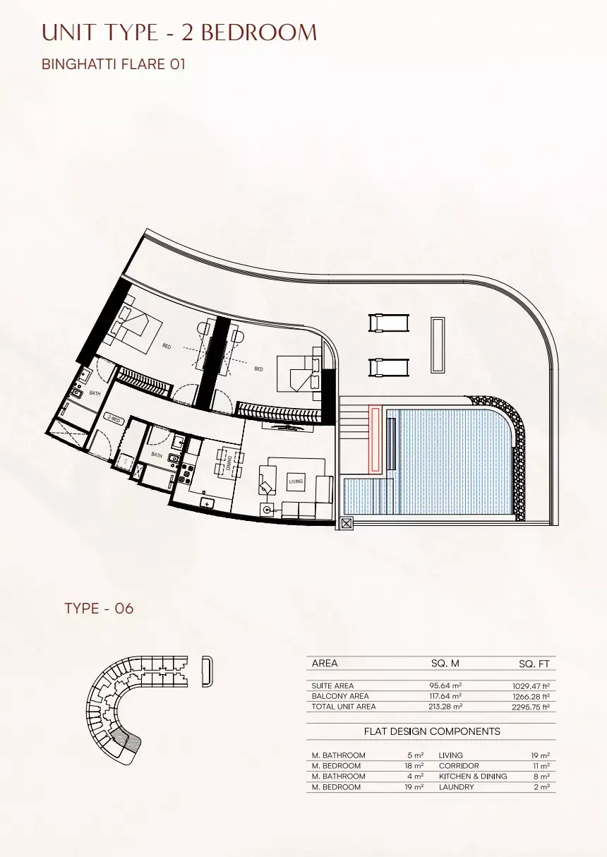 Floor plan for Type 06