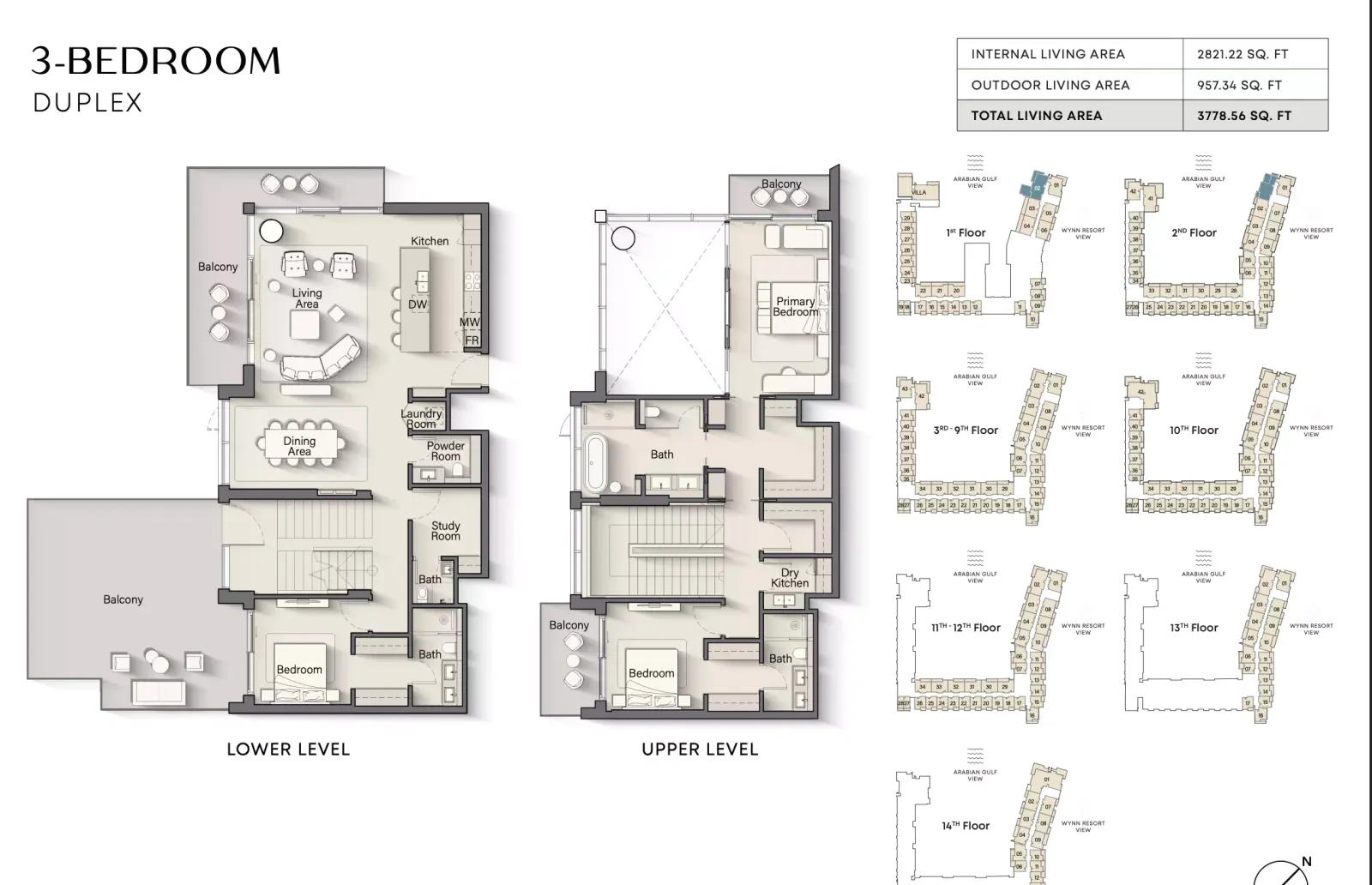 Floor plan for Type A