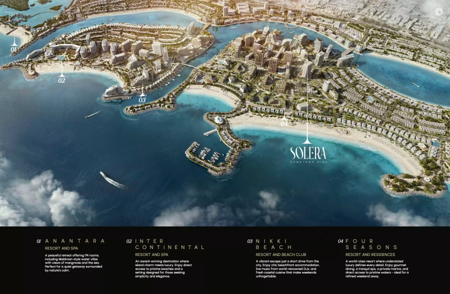Solera Downtown Mina master plan