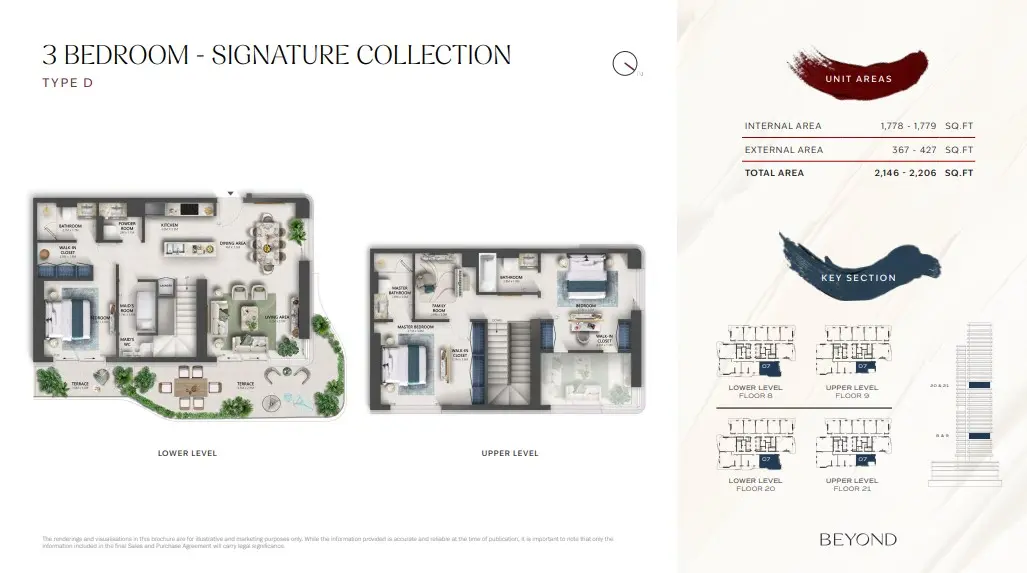 Floor plan for Type D