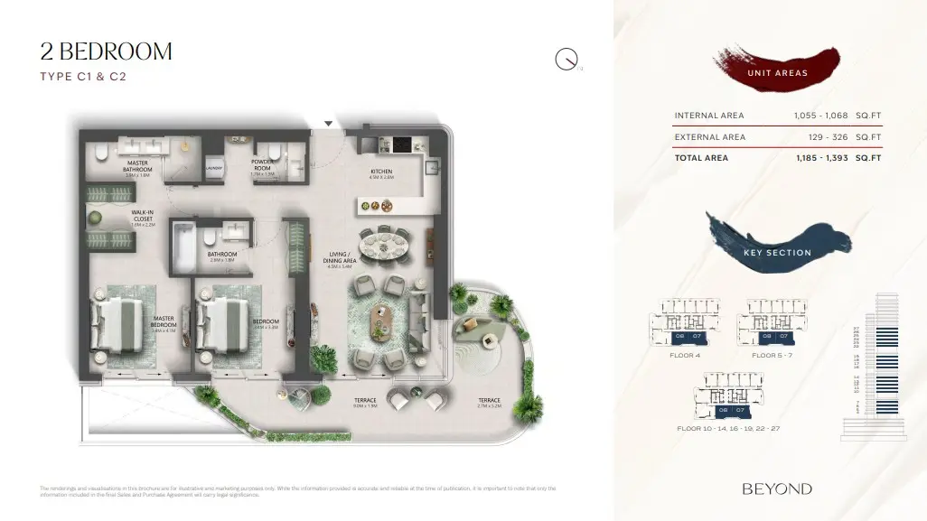 Floor plan for Type C