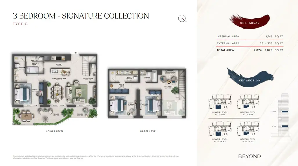 Floor plan for Type C