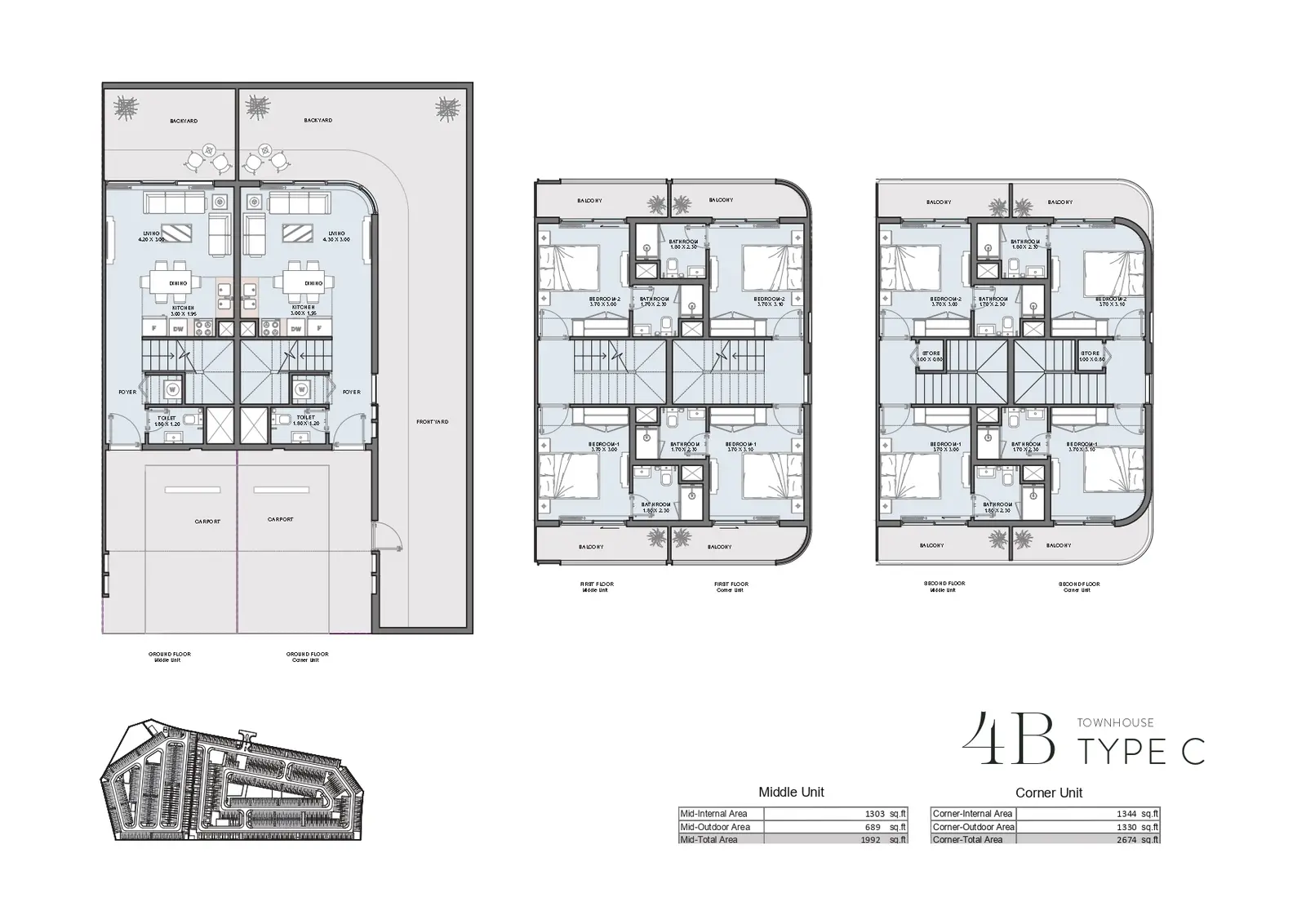Floor plan for Type C