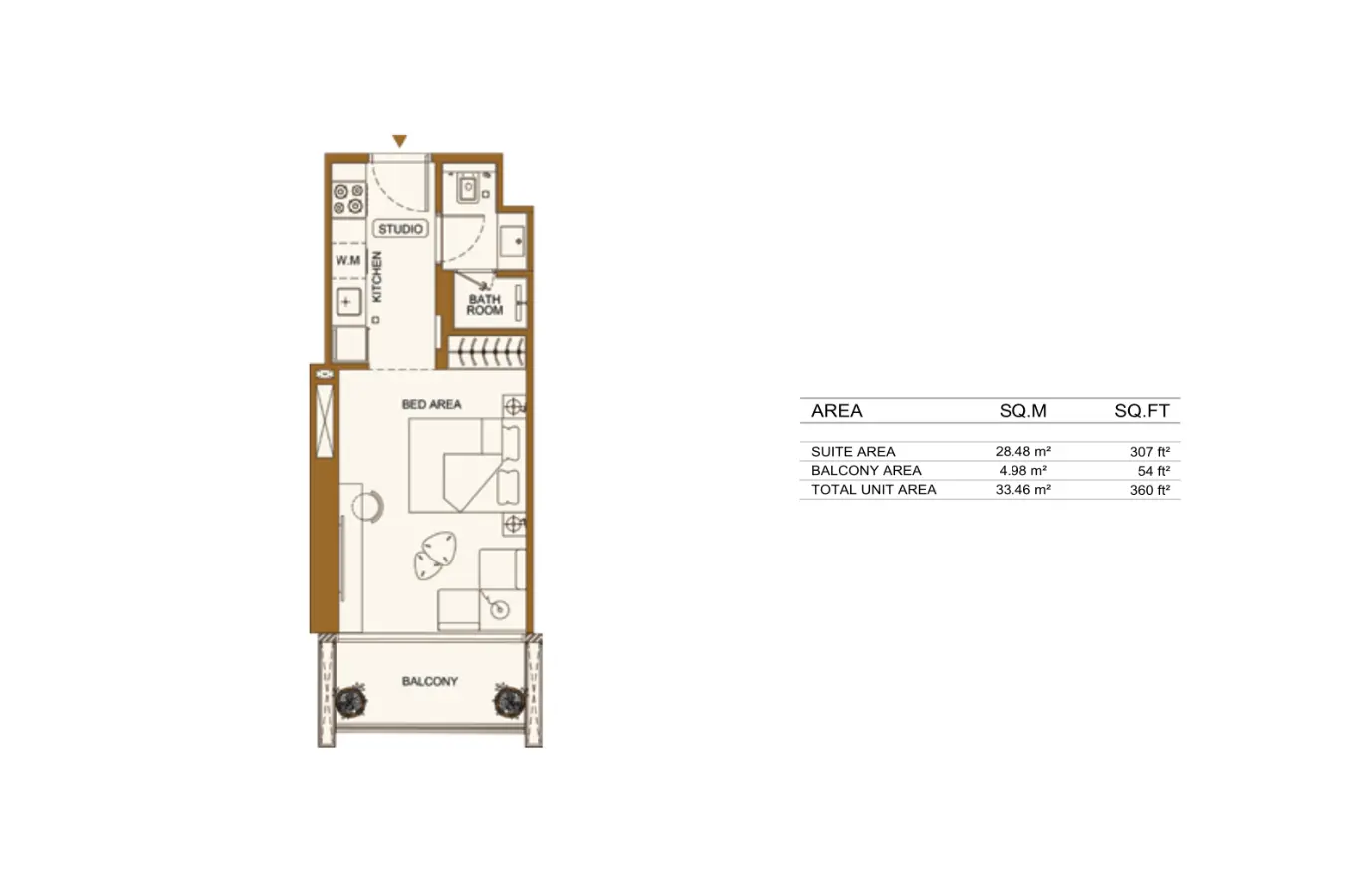 Floor plan for Type 2