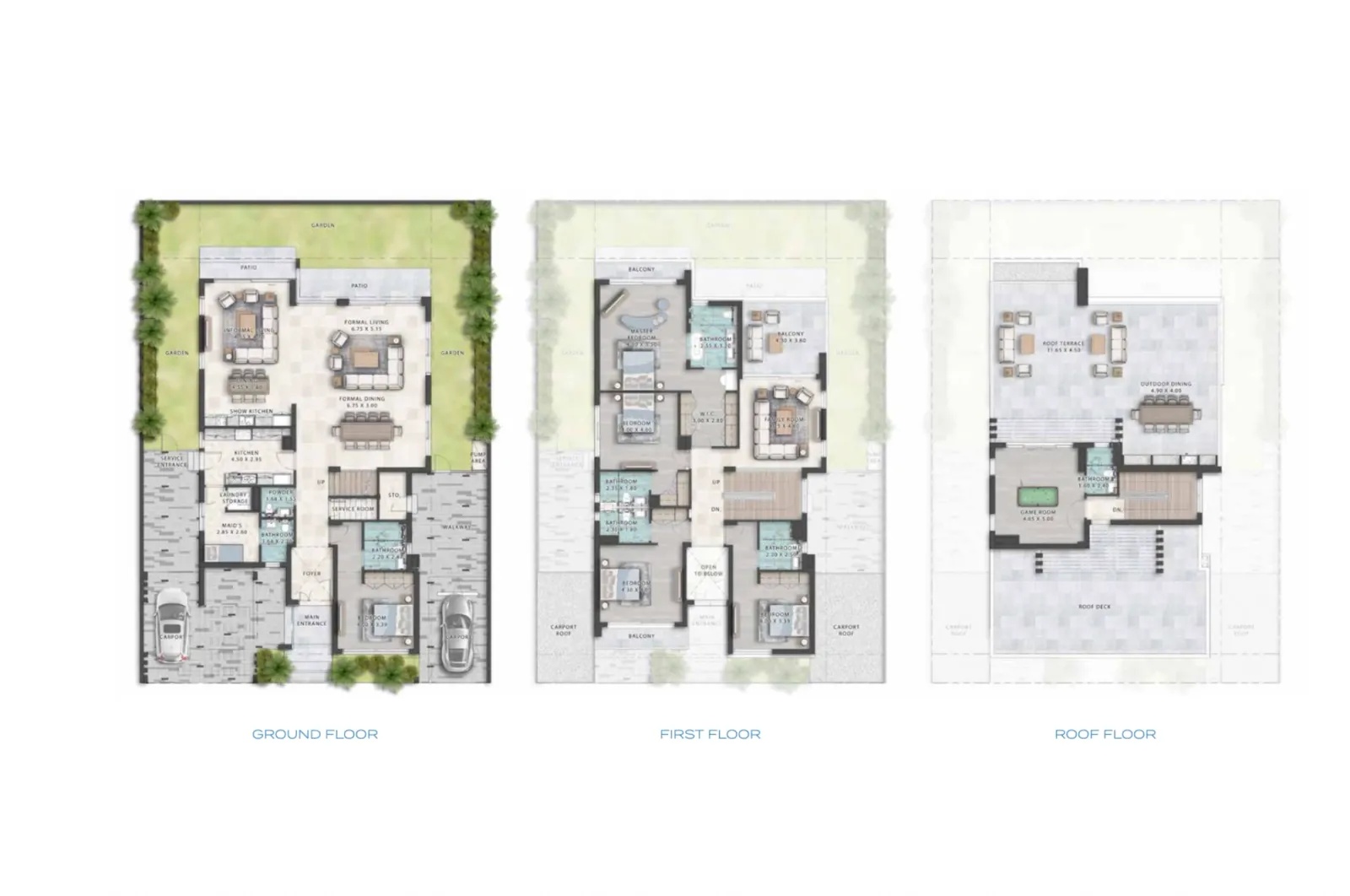 Floor plan for Type A