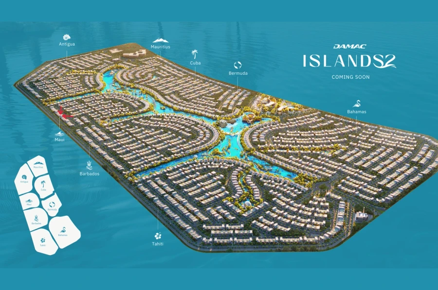Damac Islands 2 master plan