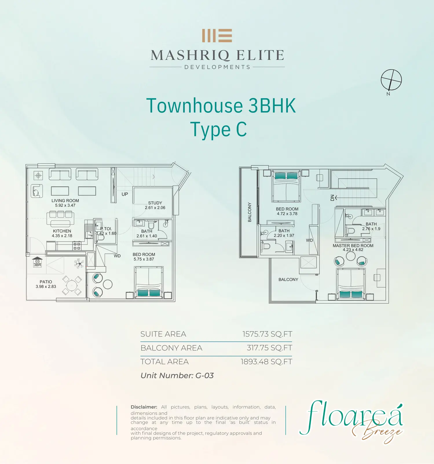 Floor plan for Type C