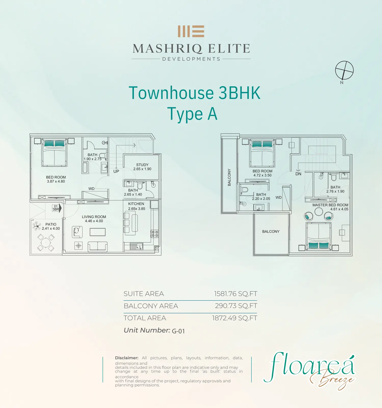 Floor plan for Type A