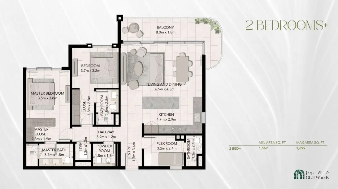 Floor plan for Type 2