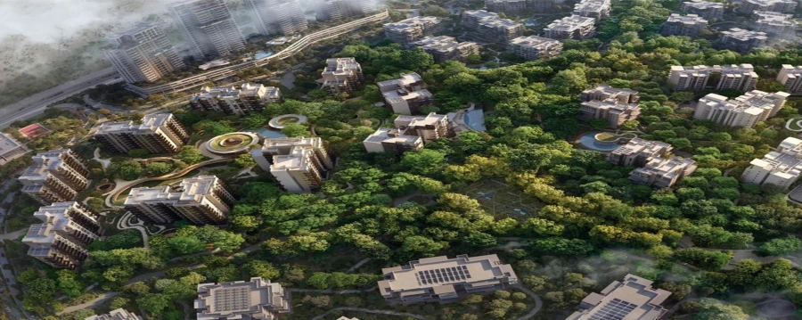 Capria East at Ghaf Woods master plan