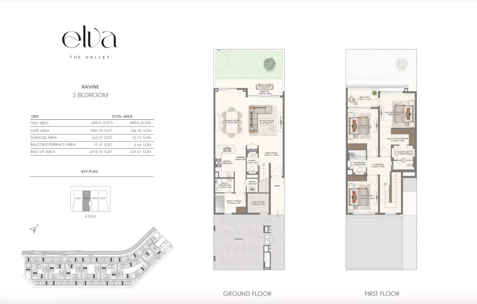 Floor plan for TYPE RAVINE