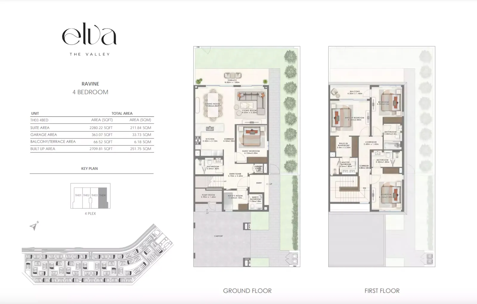 Floor plan for RAVINE 02