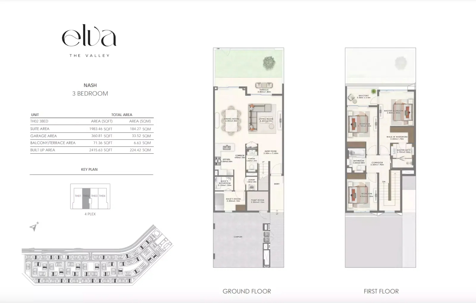 Floor plan for TYPE NASH