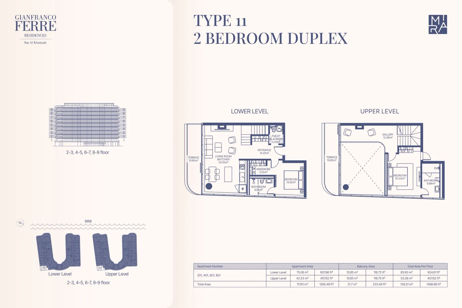 Floor plan for Type 11
