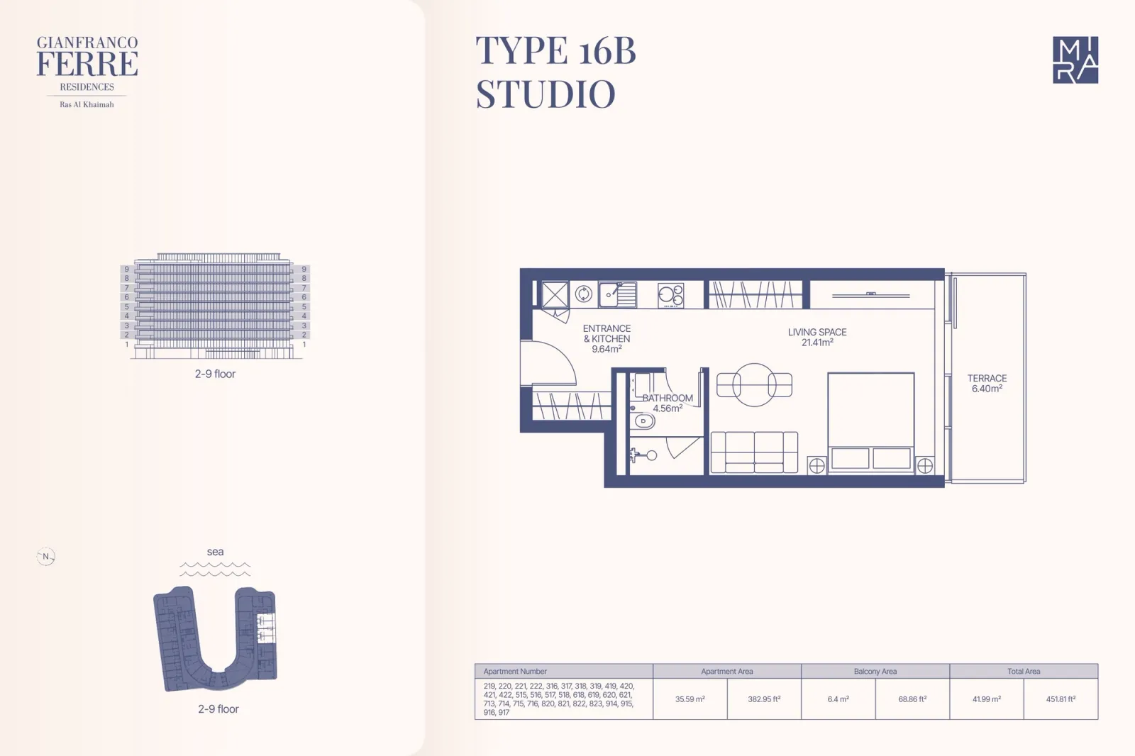 Floor plan for Type 16B