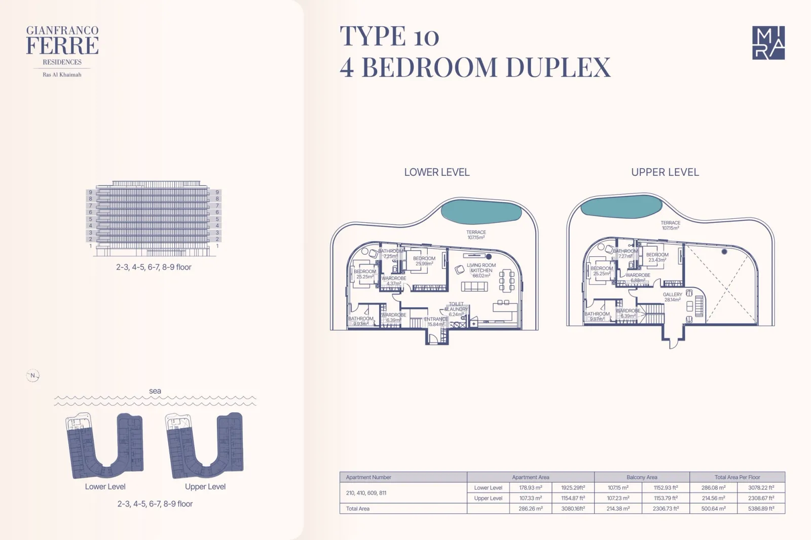 Floor plan for Type 10