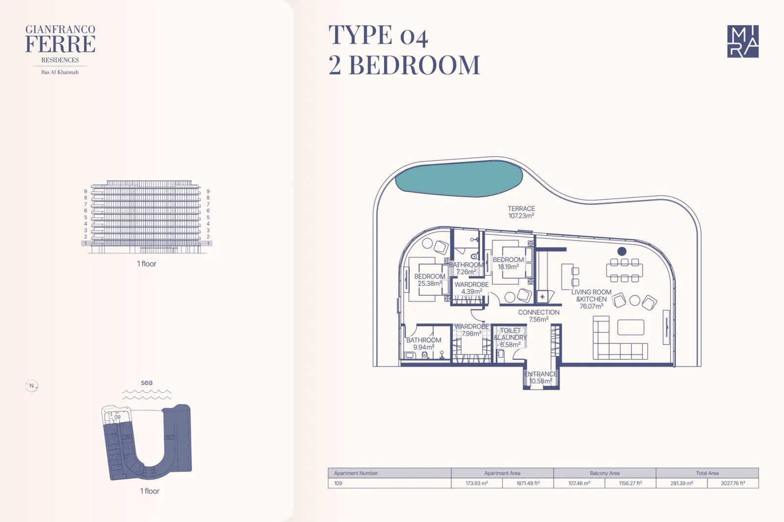 Floor plan for Type 04