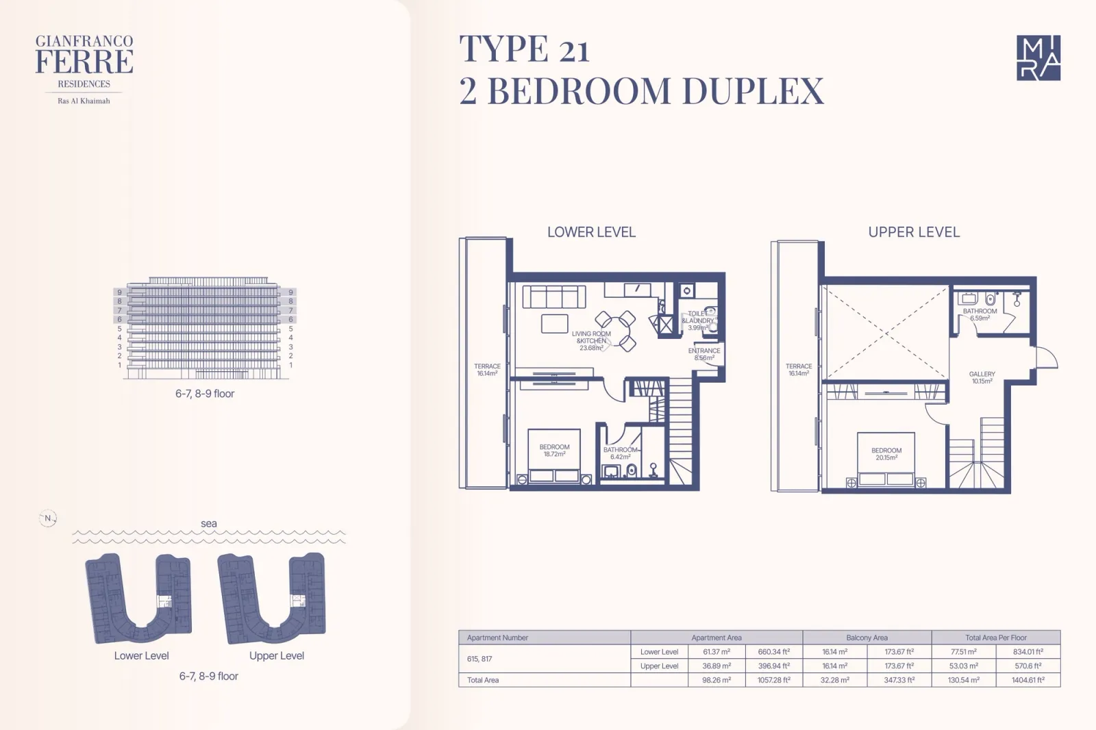 Floor plan for Type 21