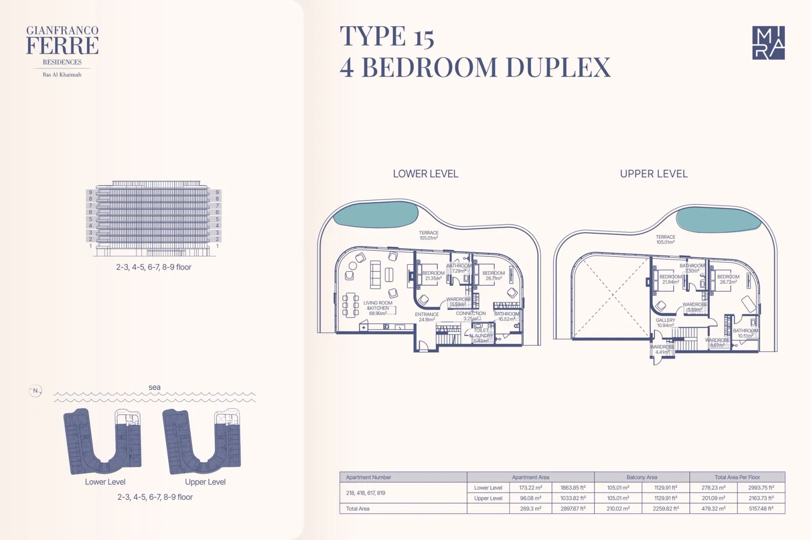 Floor plan for Type 15