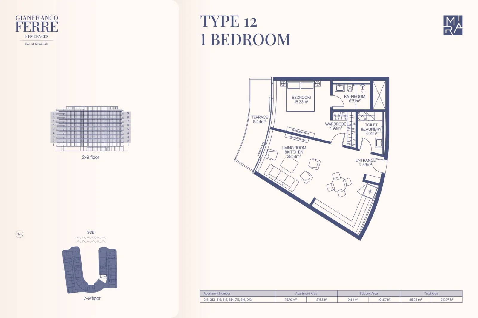 Floor plan for Type 12