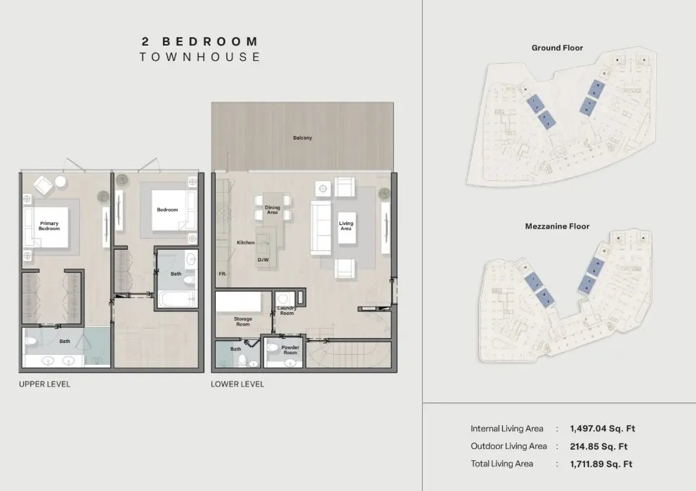 Floor plan for Type A