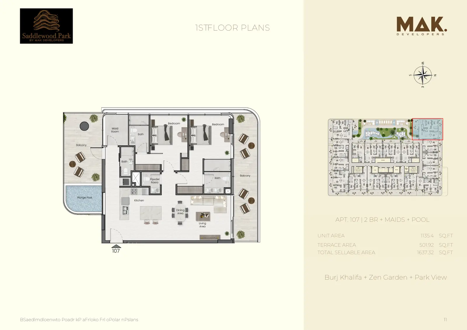 Floor plan for Type 21