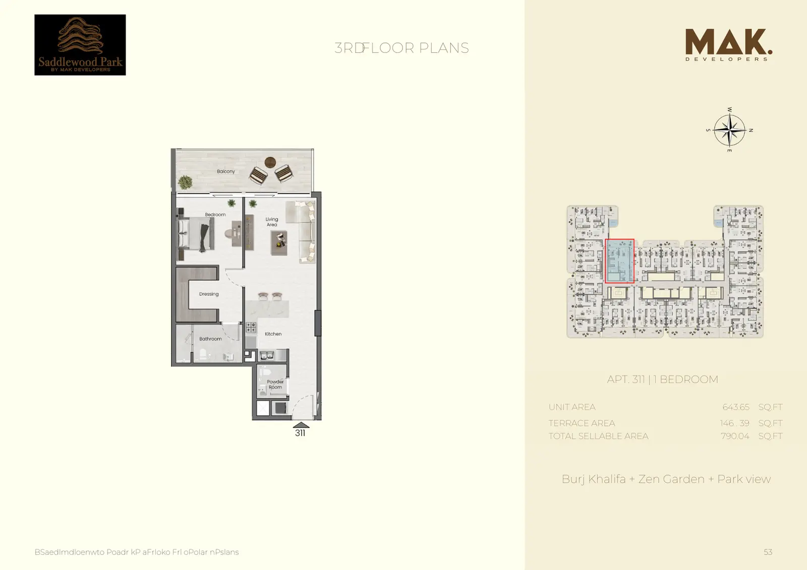 Floor plan for Type 11