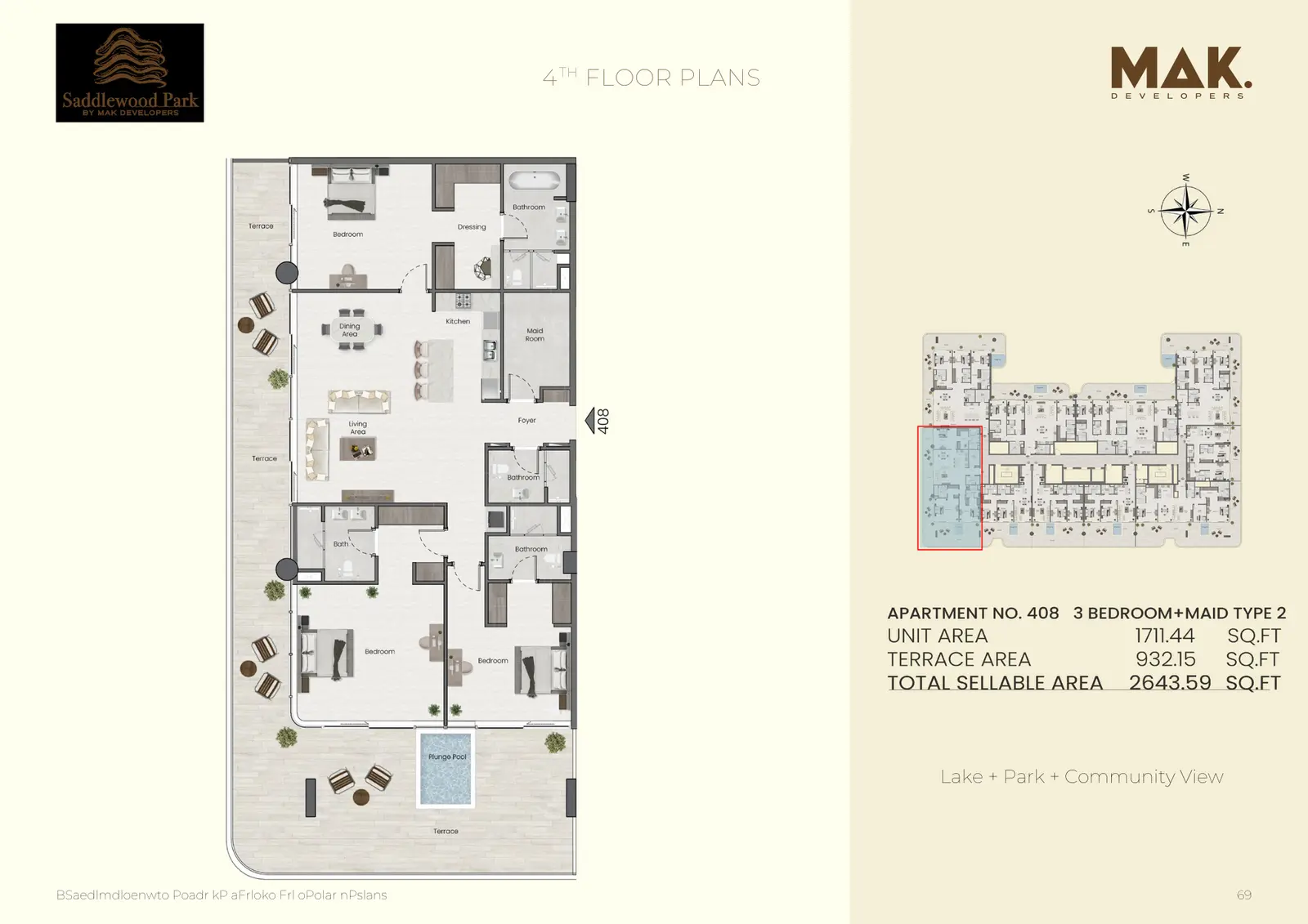 Floor plan for Type 2