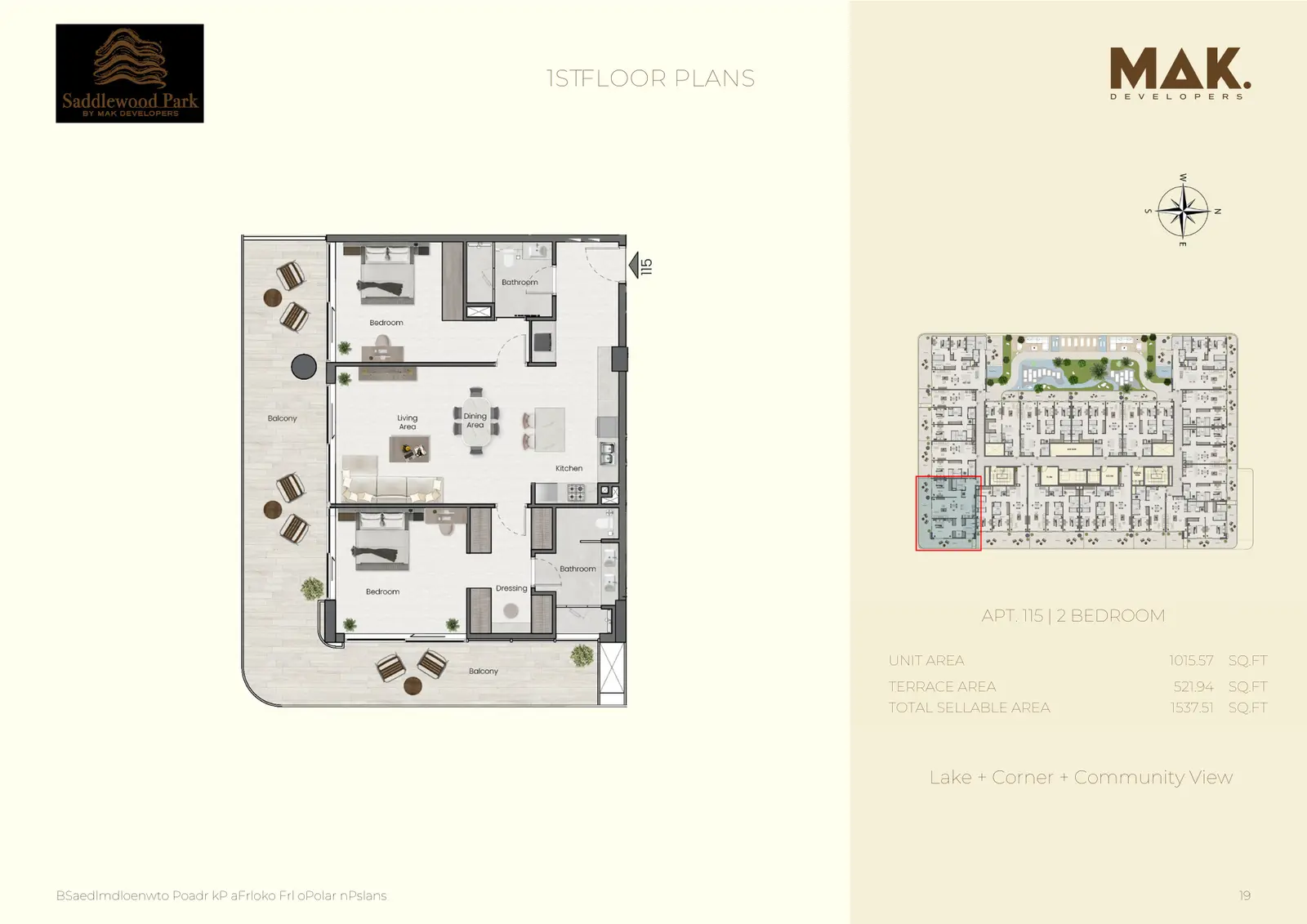Floor plan for Type 9