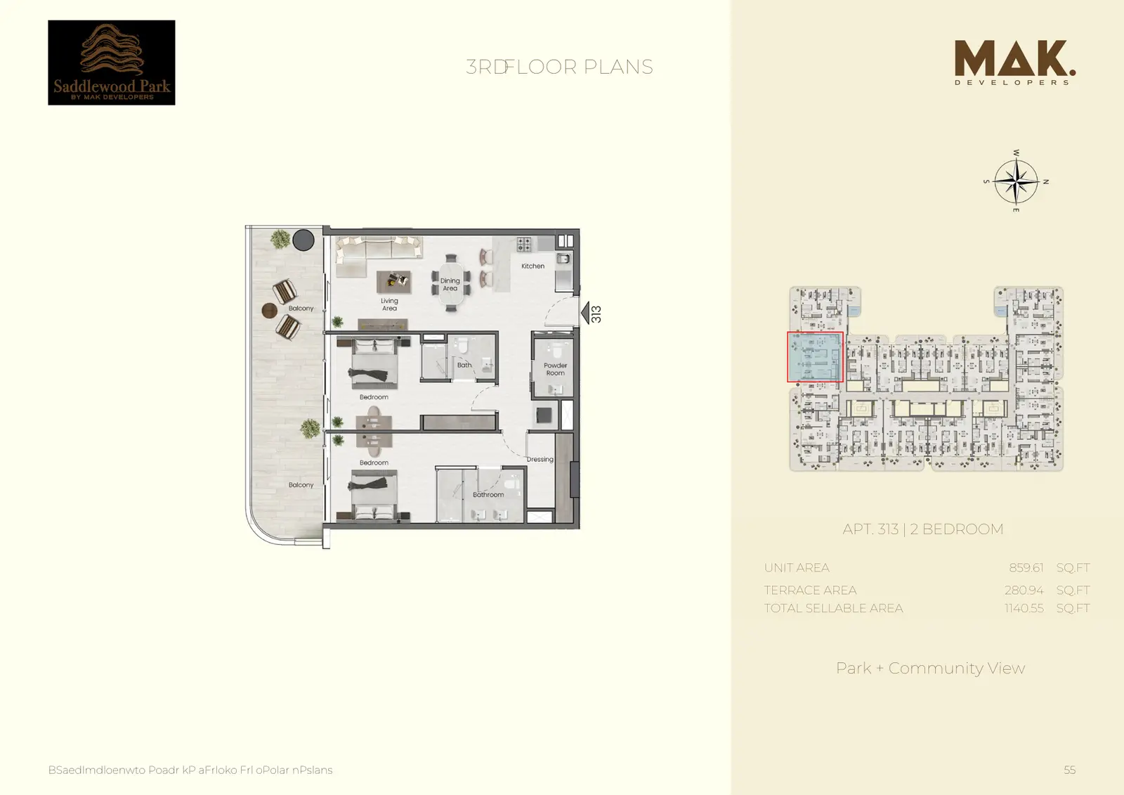 Floor plan for Type 16