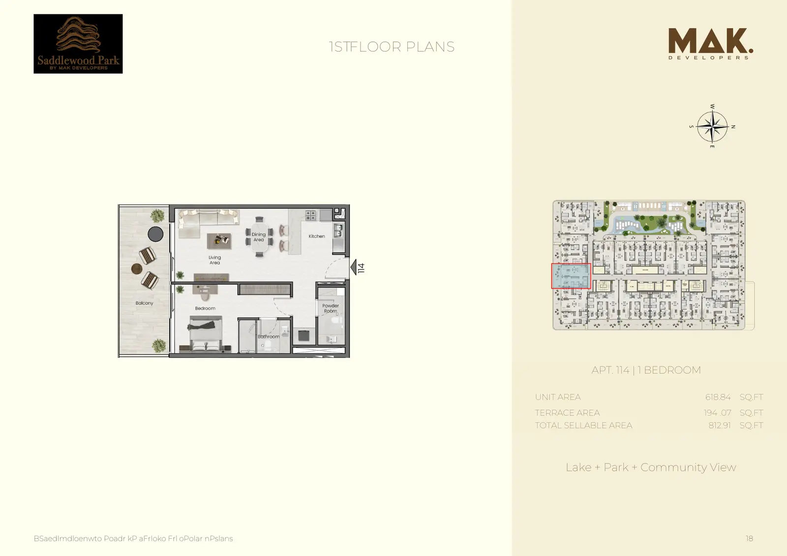 Floor plan for Type 5