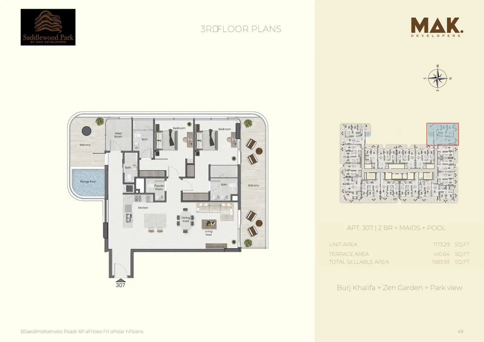 Floor plan for Type 13
