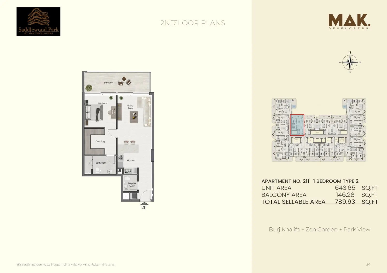 Floor plan for Type 2