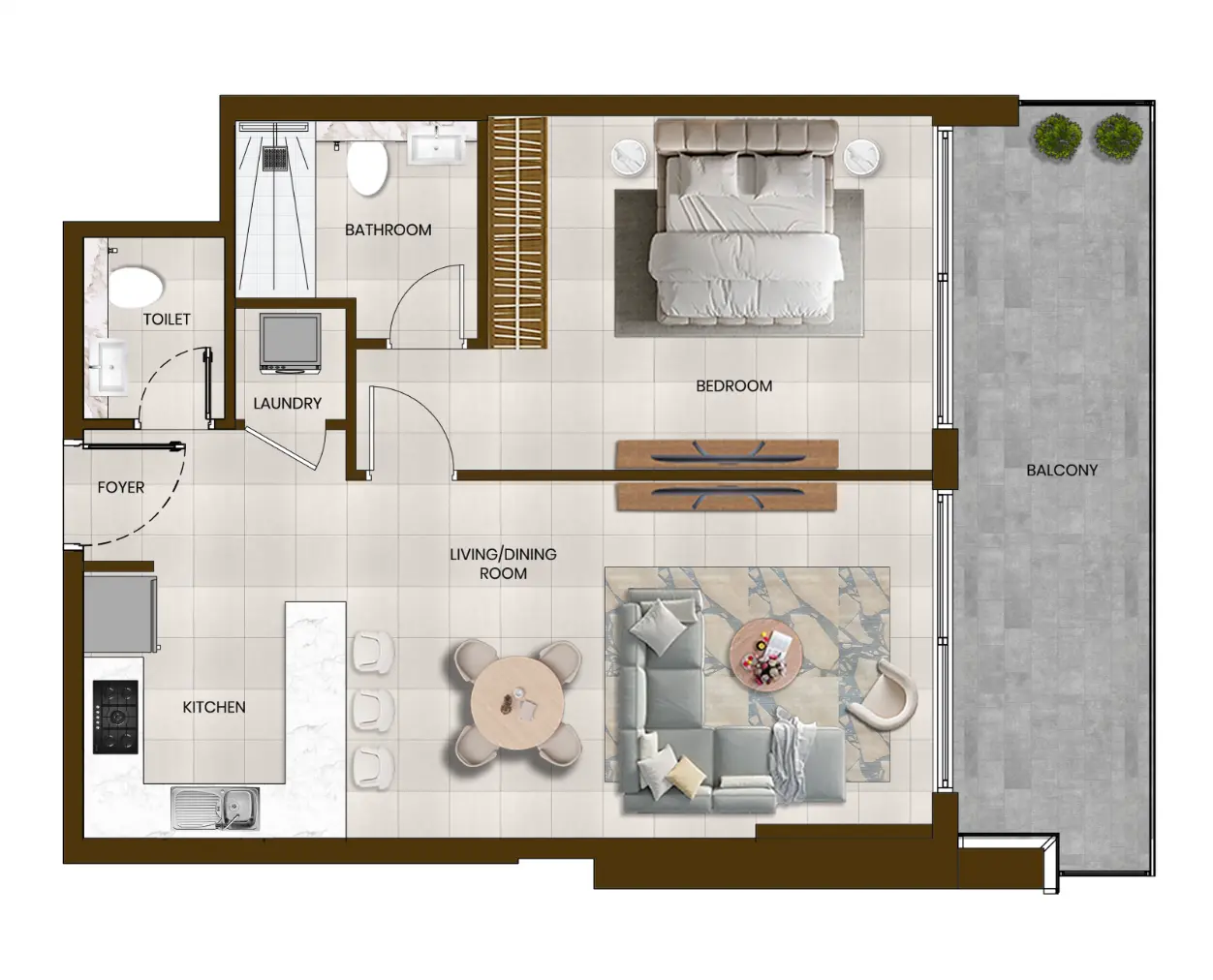 Floor plan for Type 6