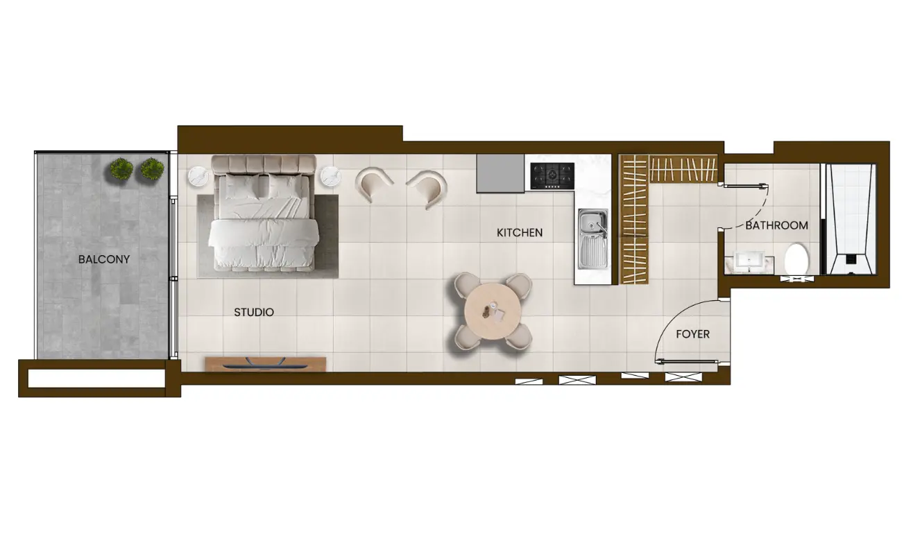 Floor plan for Type 4