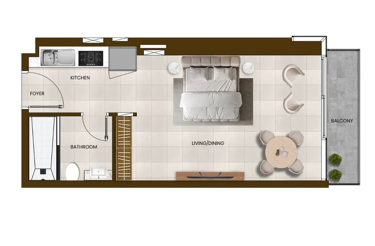 Floor plan for Type 3