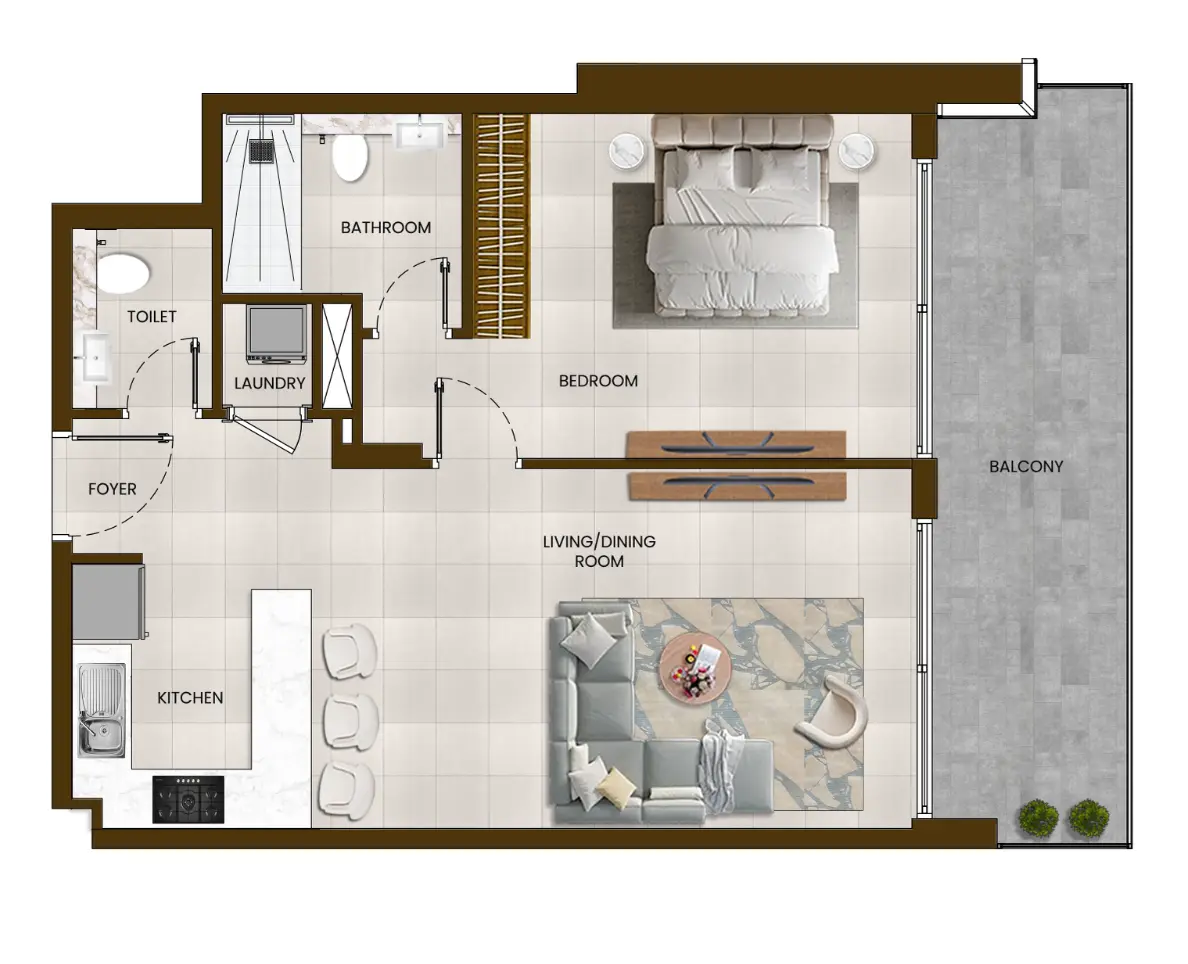 Floor plan for Type 5
