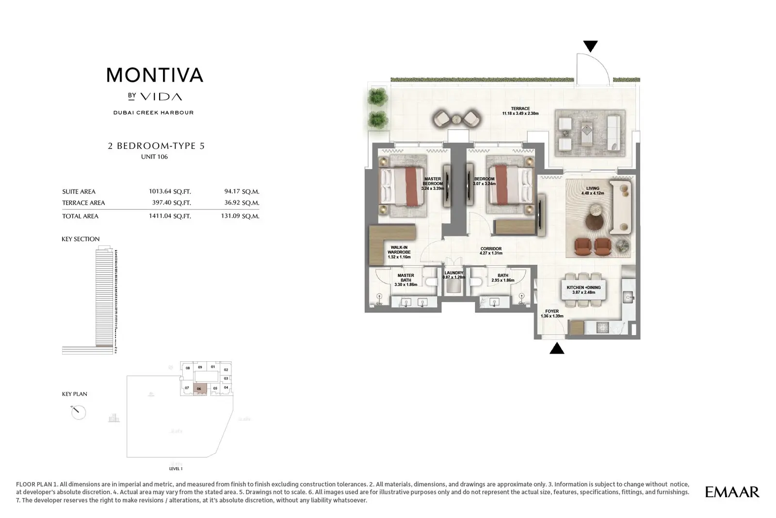 Floor plan for Type 5