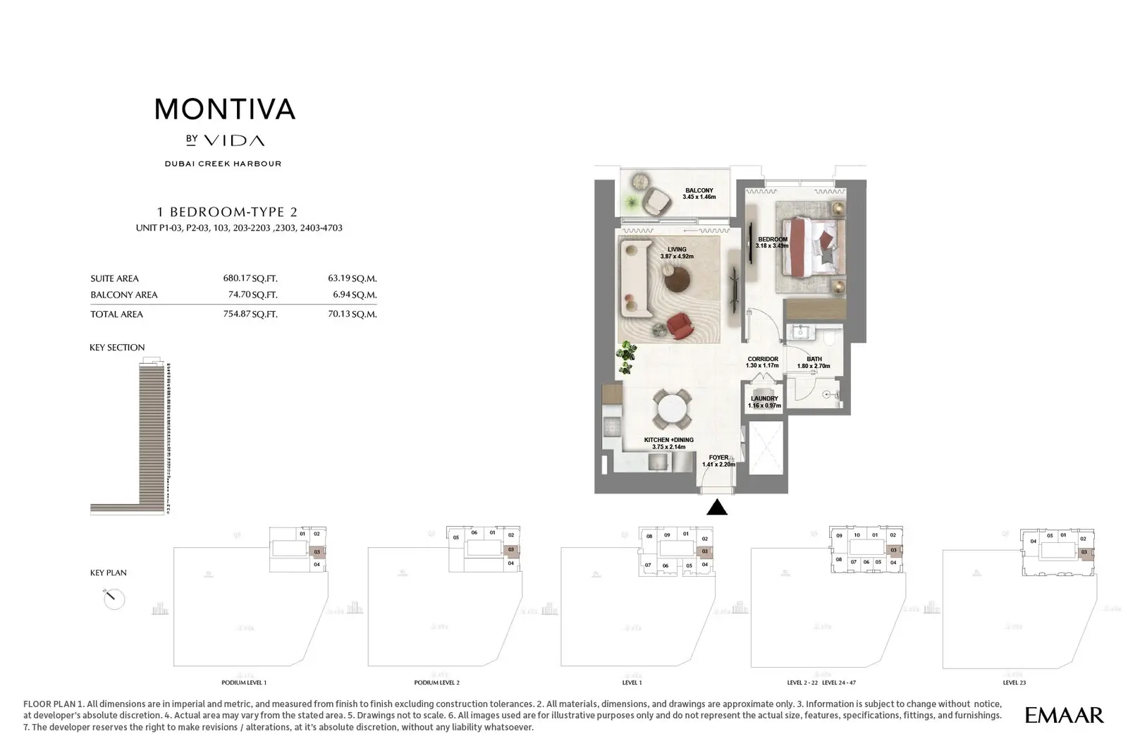 Floor plan for Type 2