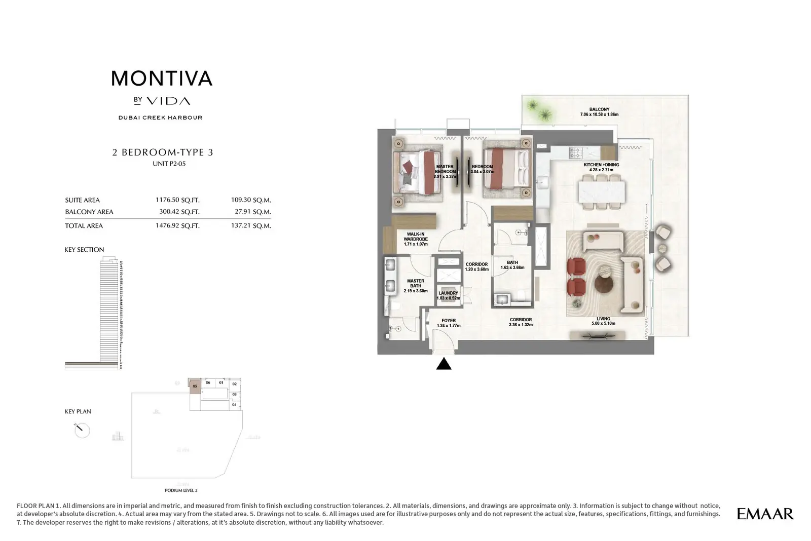 Floor plan for Type 3