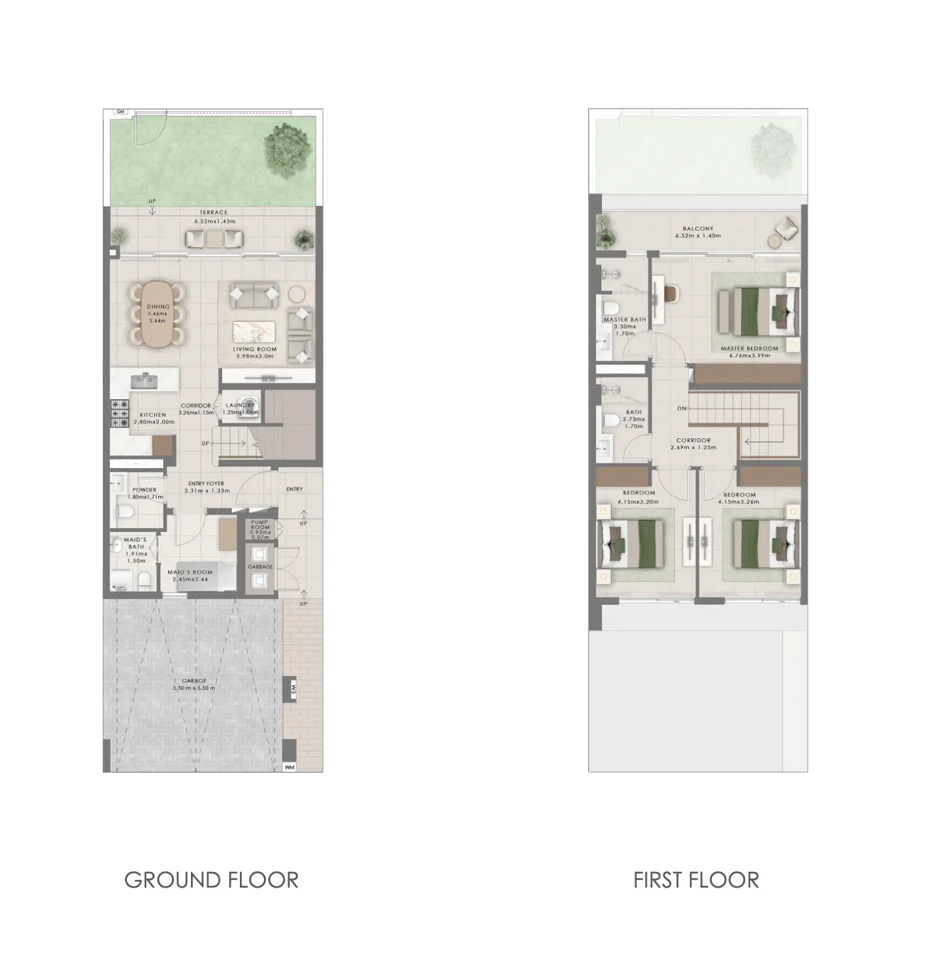 Floor plan for Type C