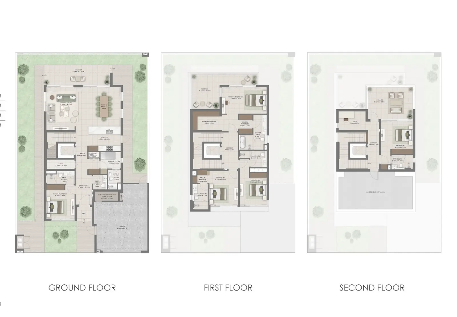 Floor plan for Type E
