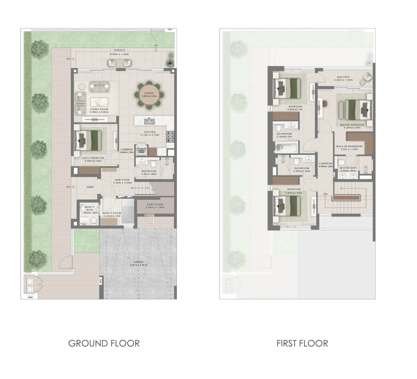 Floor plan for Type C