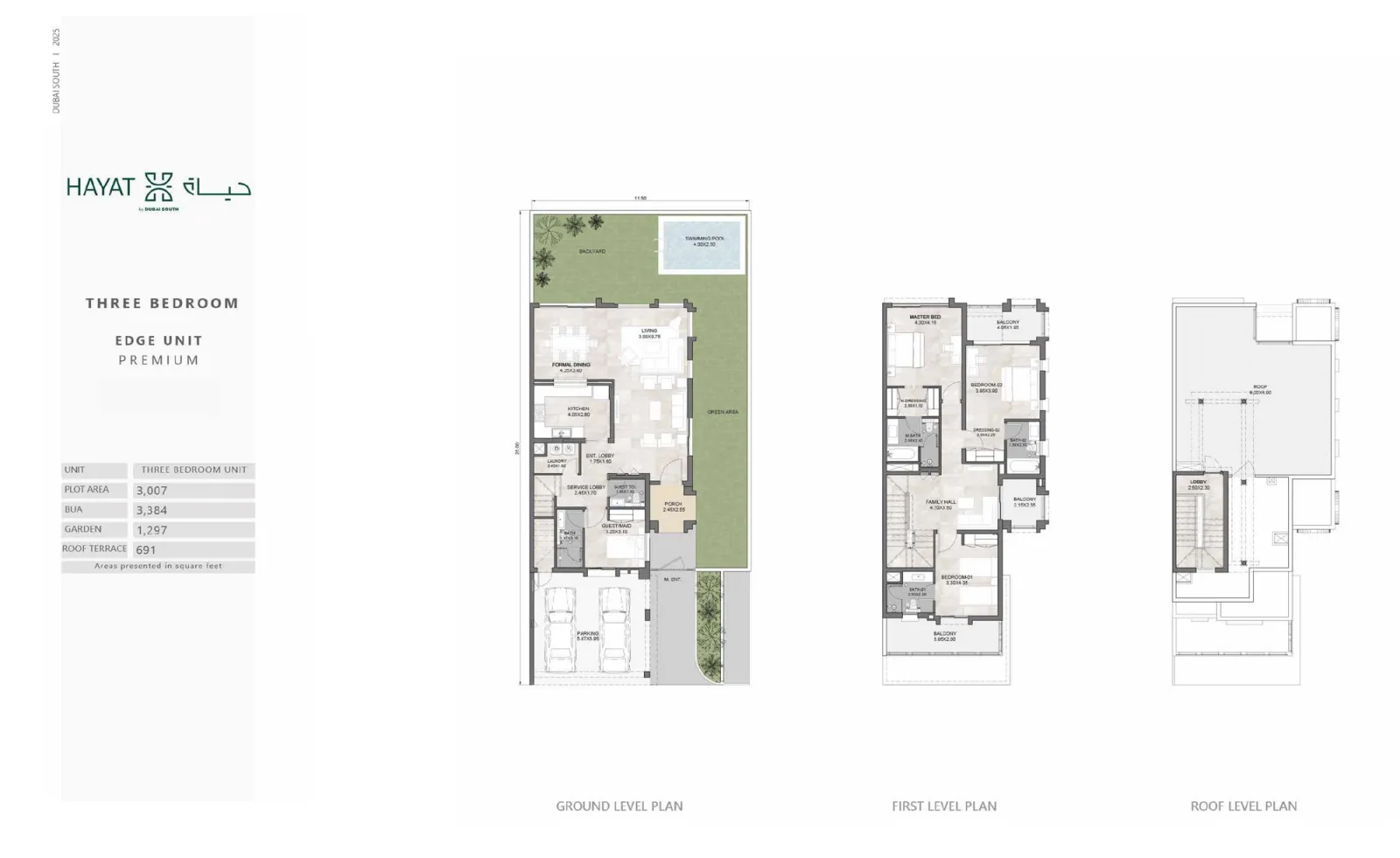 Floor plan for Edge Unit