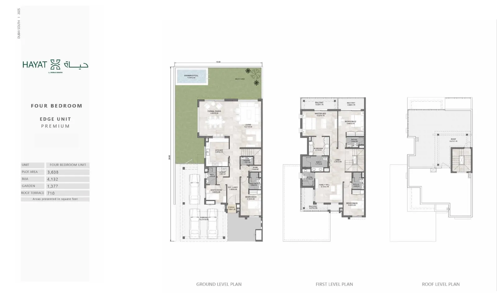 Floor plan for Edge Unit