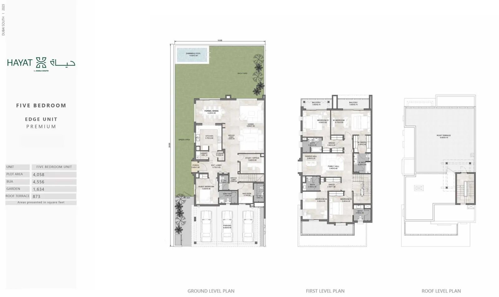 Floor plan for Edge Unit 4