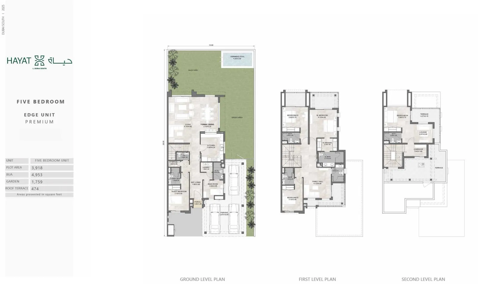 Floor plan for Edge Unit 3