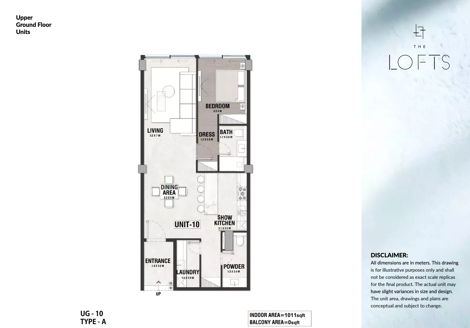 Floor plan for Type A10