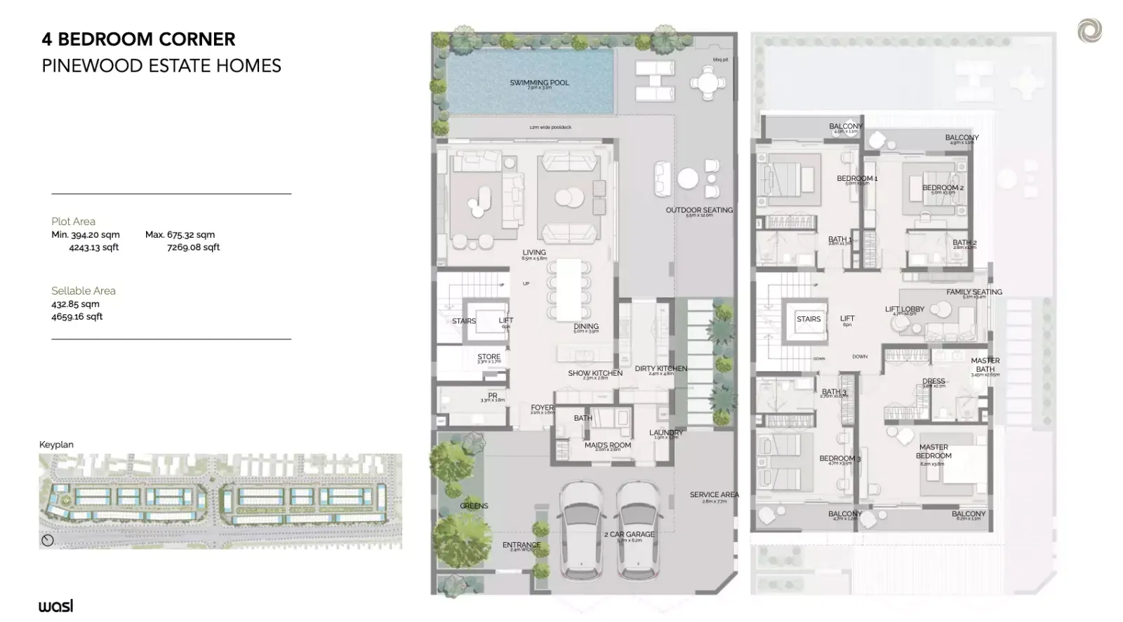 Floor plan for Type B